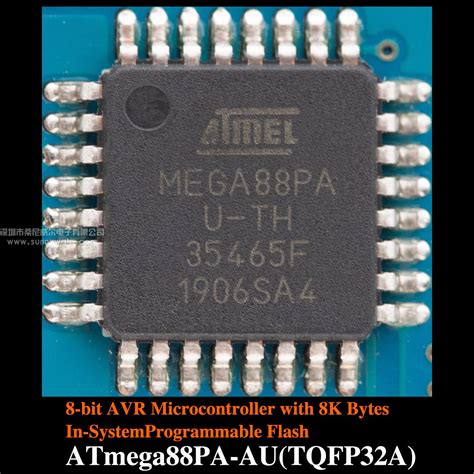 Программирование фьюзов Atmega88PA