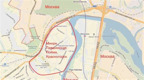 Проект присоединения Павшинской поймы к Москве