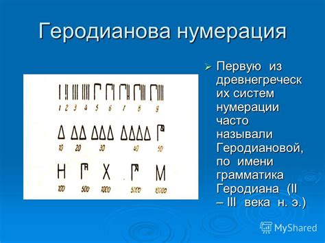 Происхождение системы нумерации