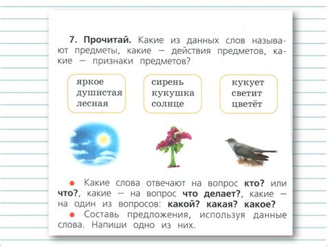 Просмотр внешних признаков