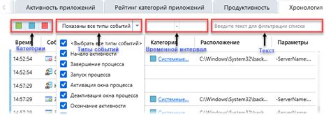 Просмотр отчетов об активности