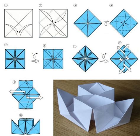 Простая модель оригами для начинающих