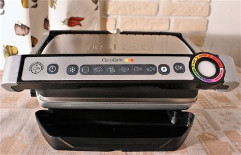 Простое использование гриля Tefal OptiGrill - вы владеете процессом приготовления