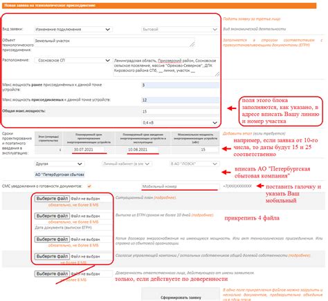 Процедура подачи заявки на аренду