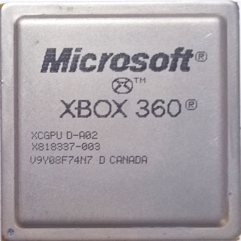 Процессор и графика Xbox 360