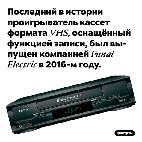 Процесс записи на видеомагнитофон VHS