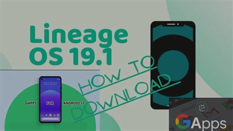 Процесс установки Gapps на Lineage OS 19.1