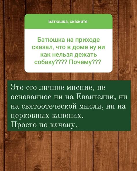 Психологические аргументы против проникновения собак в церковь