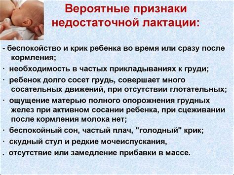 Психологические факторы, влияющие на лактацию