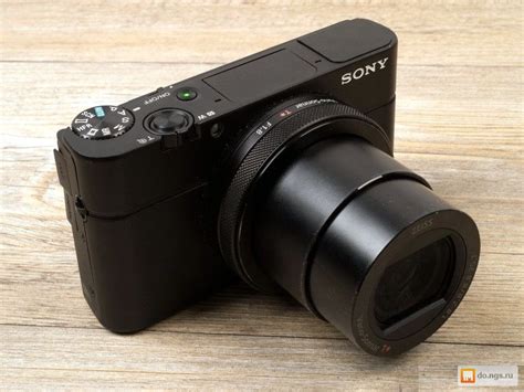 Пункты включения камеры Sony Cyber-shot