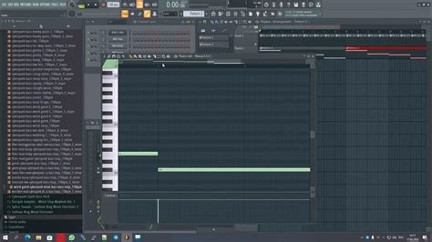 Работа с паттернами и пианороллом в FL Studio 20