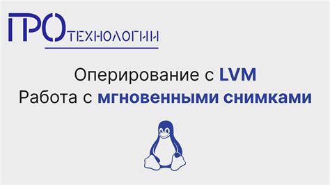 Работа с LVM