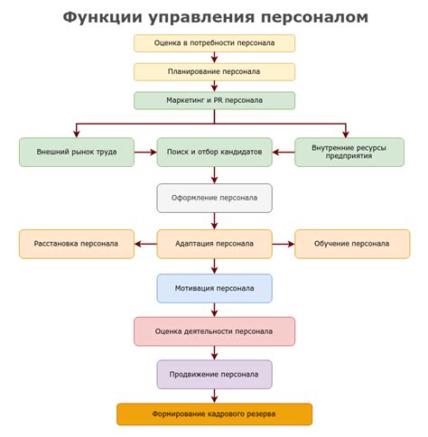 Рабочий процесс и организация работы персонала