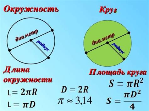 Радиус круга и его периметр: формула и примеры расчетов