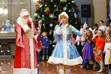 Развлечения для детей на новогодние праздники в Меге