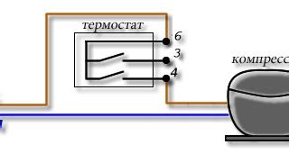 Раздел 4: Подключение термостата к питанию холодильника