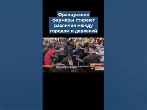 Различия между городом и деревней