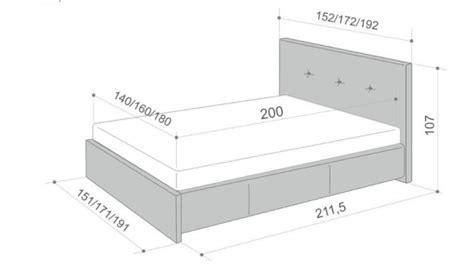 Размер и форма кровати