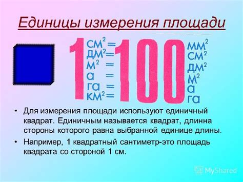 Разметка и измерение площади