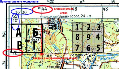 Размещение объектов на карте