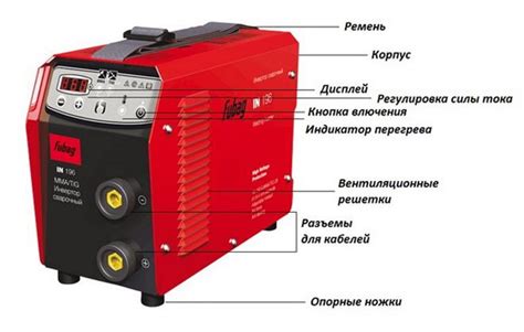 Размещение сварочного аппарата