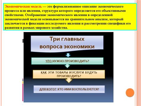 Разные экономические модели и стратегии