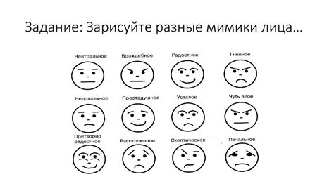 Разработка выразительной мимики лица