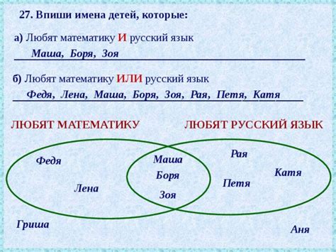 Разработка основной части со связками и примерами