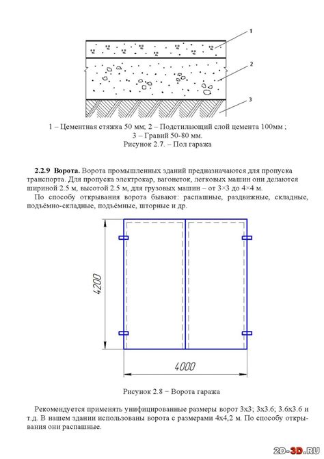 Разработка проекта гаража