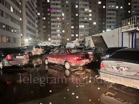 Разрешенные действия при парковке во дворе