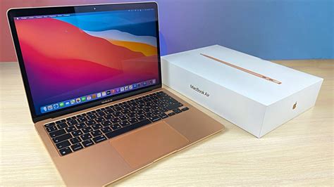 Распаковка и настройка MacBook Air 2020