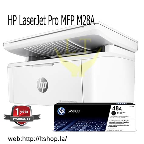 Распаковка принтера HP LaserJet Pro M28a