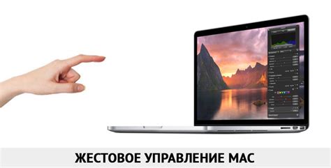 Распознавание жестов с помощью сенсора на MacBook