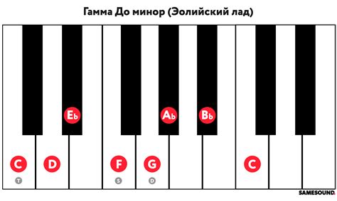 Распознавание основных характеристик гаммы