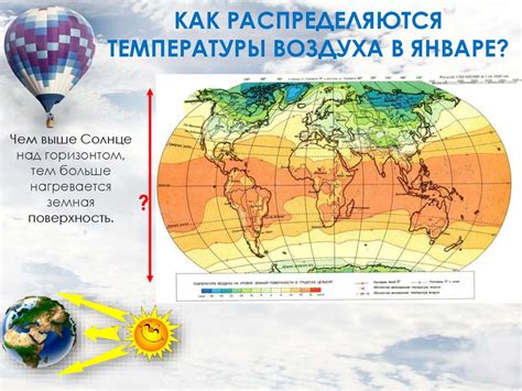 Распределение температуры