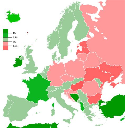 Распространение в Европе