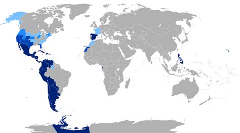 Распространение испанского языка в Колумбии
