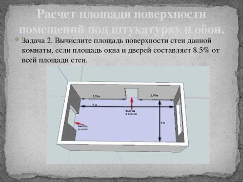 Расчет площади и периметра комнаты