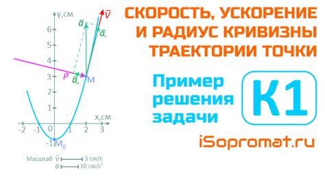 Расчет скорости и траектории