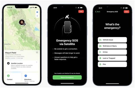 Расширенные возможности спутниковой связи на iPhone 14