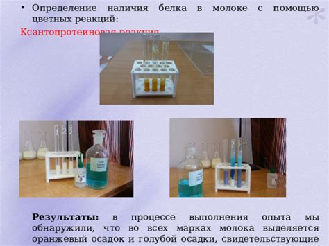 Реакция белка соевого молока на кислотность кофе