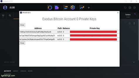 Регистрация аккаунта в Exodus