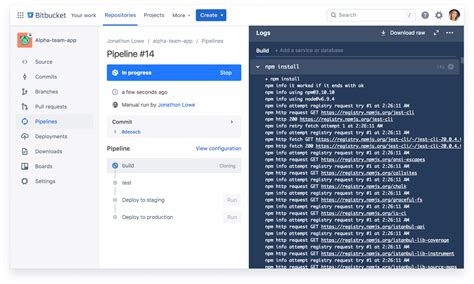 Регистрация в Bitbucket