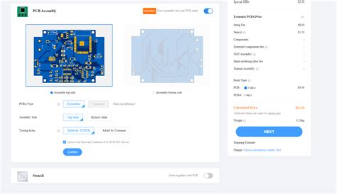 Регистрация на JLCPCB