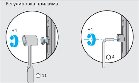 Регулировка иглозакала