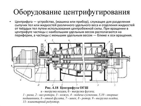 Регулировка скорости работы центрифуги для достижения оптимальной эффективности