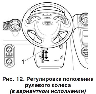 Регулировка сопротивления рулевого колеса