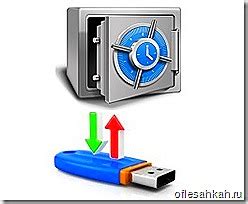 Резервное копирование и защита флешки с учетной записью ЭЦП