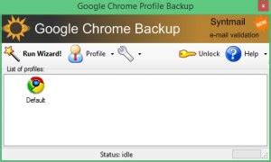 Резервное копирование Google Chrome