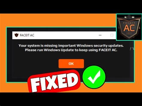 Рекомендации для предотвращения повторного появления файла Faceit ac.sys